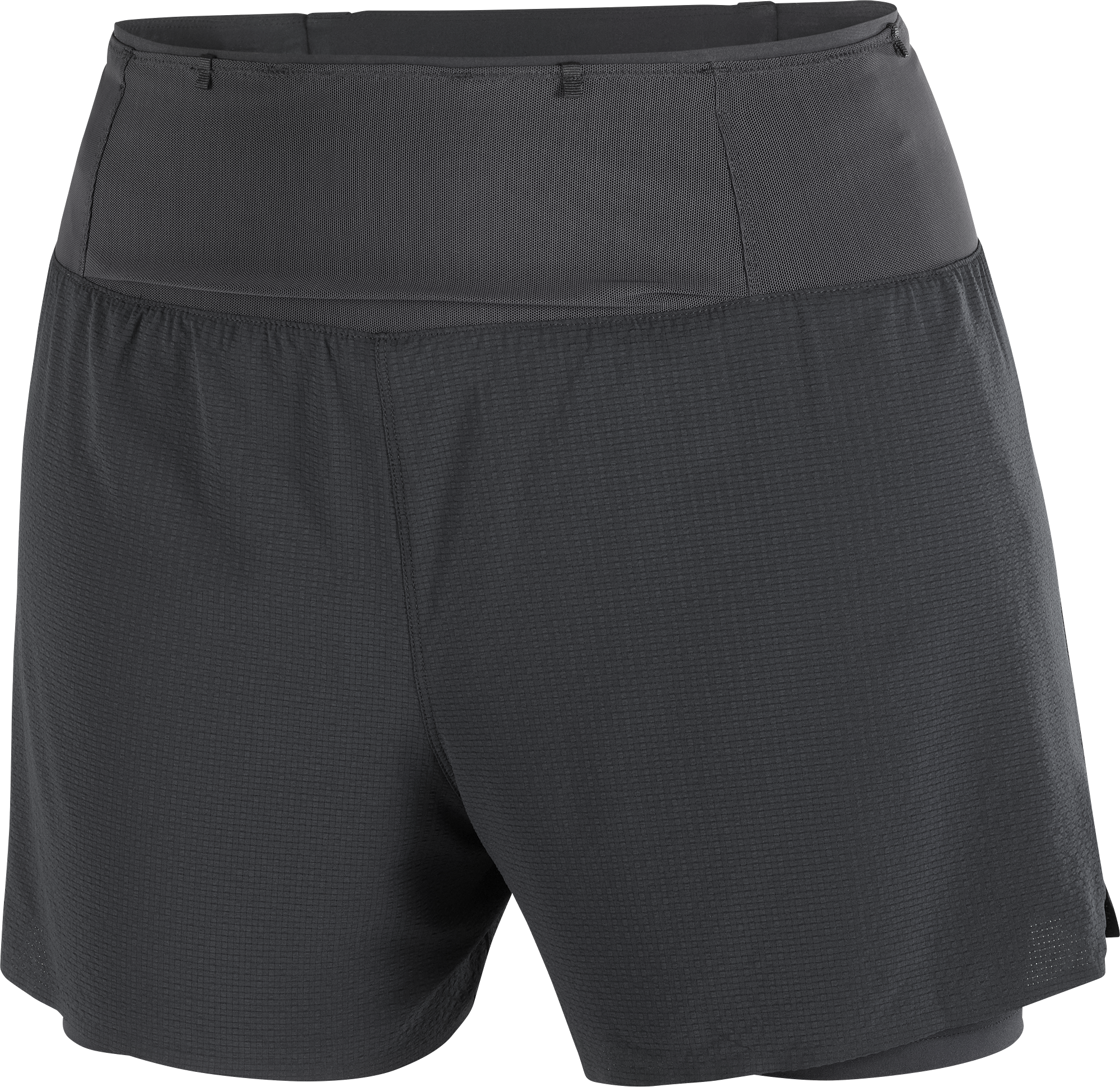 Salomon Women's Sense Aero 2in1 Trail 4" Deep Black, M