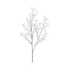 Konstväxt korallgren isad 72cm brun