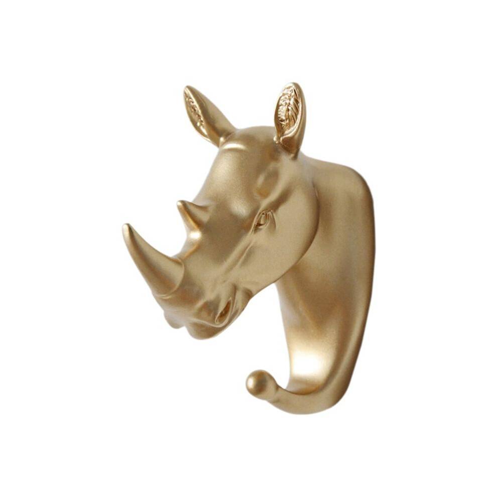 Wall Mounted Hooks Animal Rack Coat Caps Wall Hanger Horse Elephant Hooks Decorative Decor Bathroom Accessories F