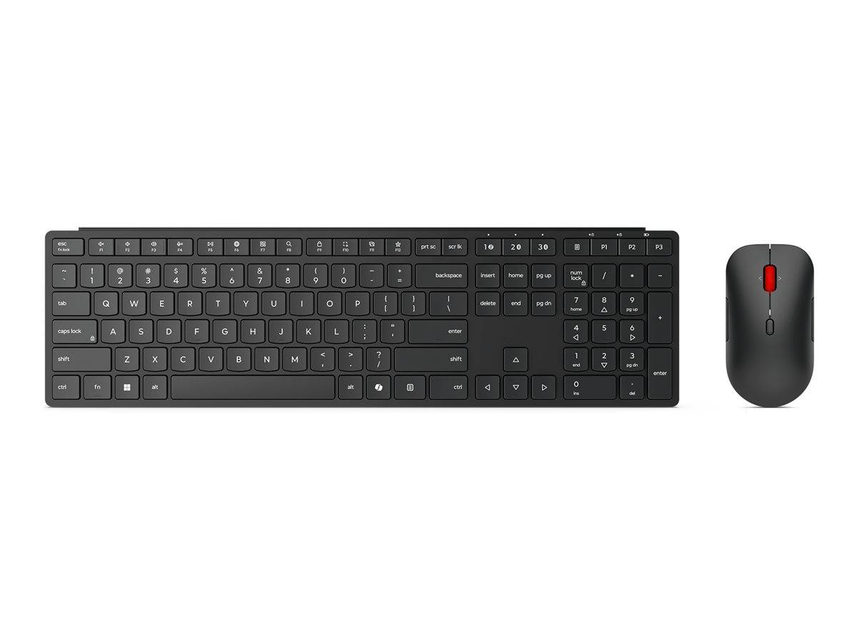 Lenovo Pro Combo 6000 Sæt med mus og tastatur Trådløs Tysk --> I externt lager, forväntat leveransdatum hos dig 03-06-2026