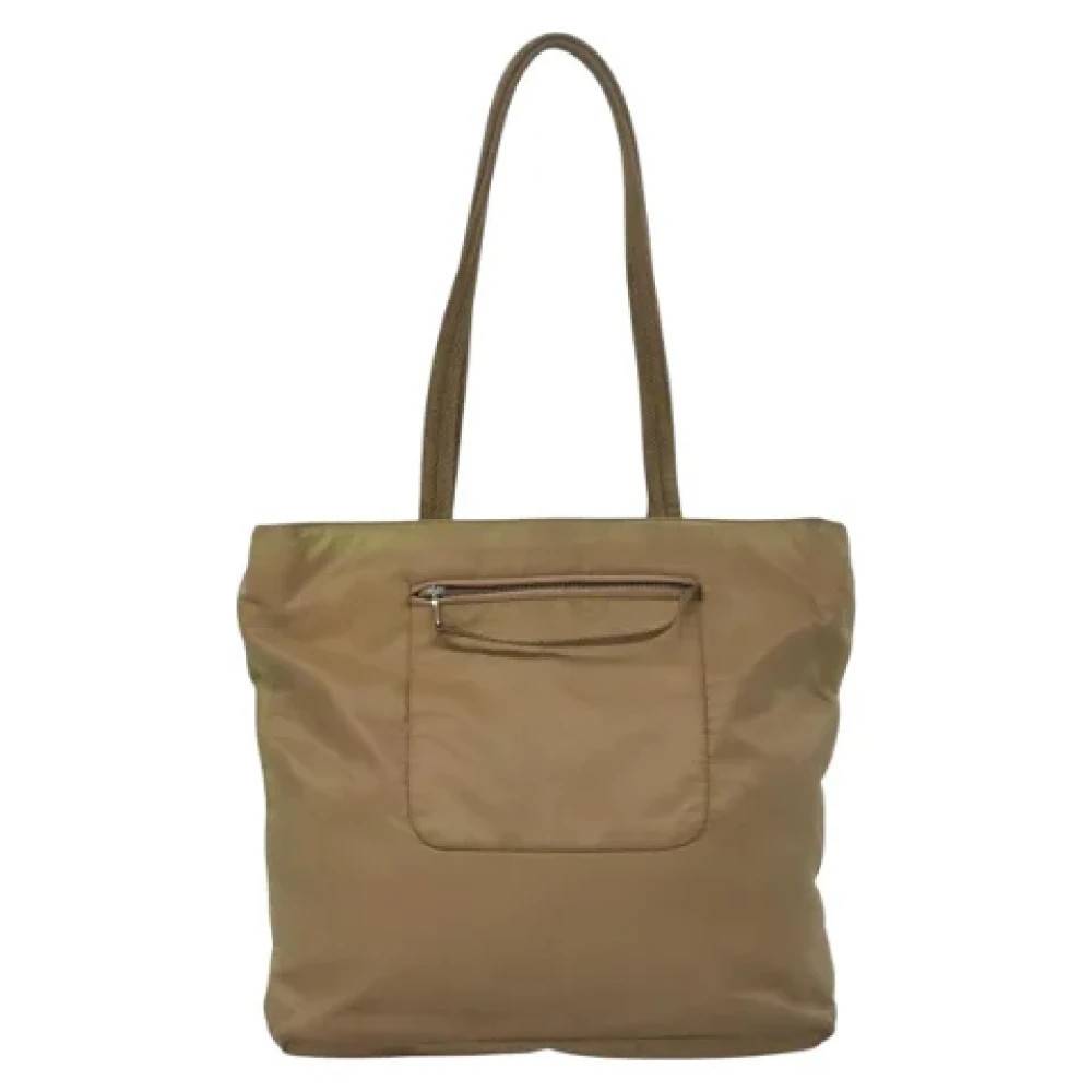 Prada Vintage - Pre-owned Nylon totevskor Vintage - Dam - ONE Size - Nylon