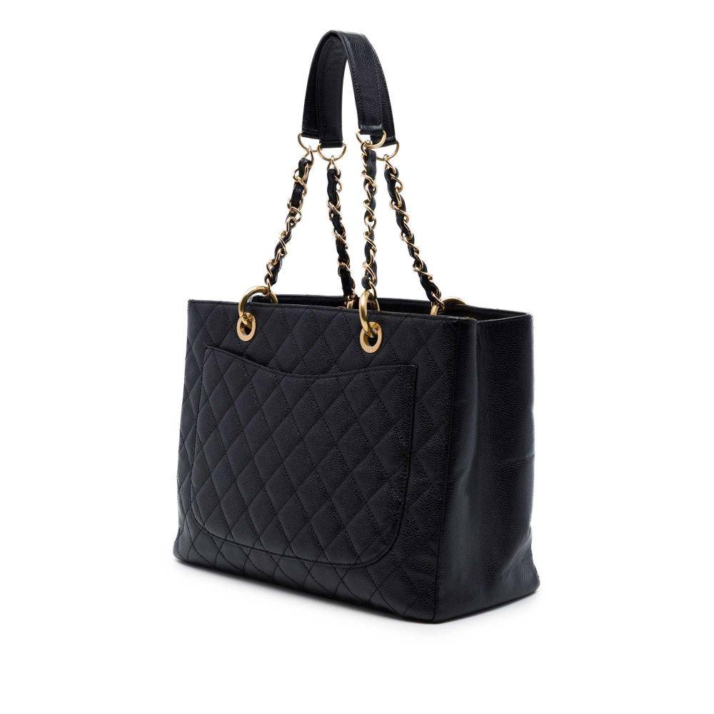 Chanel Vintage Tote Stl. - Totebags Från Magasin - Black (L 25cm x W 34cm x D 13cm)