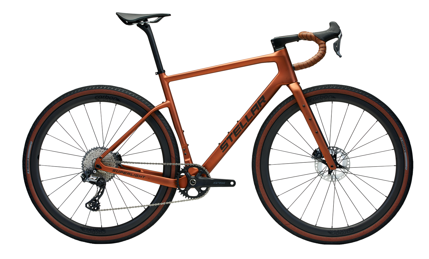 STELLAR - Gravel - Full Integrated - Fuel - Carbon Classic (35/35mm) - 58 cm - Copper