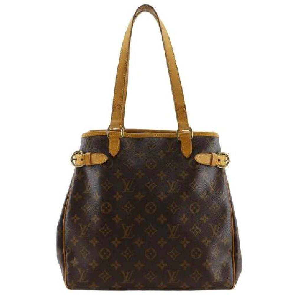 Louis Vuitton Vintage Pre-owned Batignolles Vertical Monogram Tote Bag - Vintage - Dame - Brun - ONE SIZE - Uld