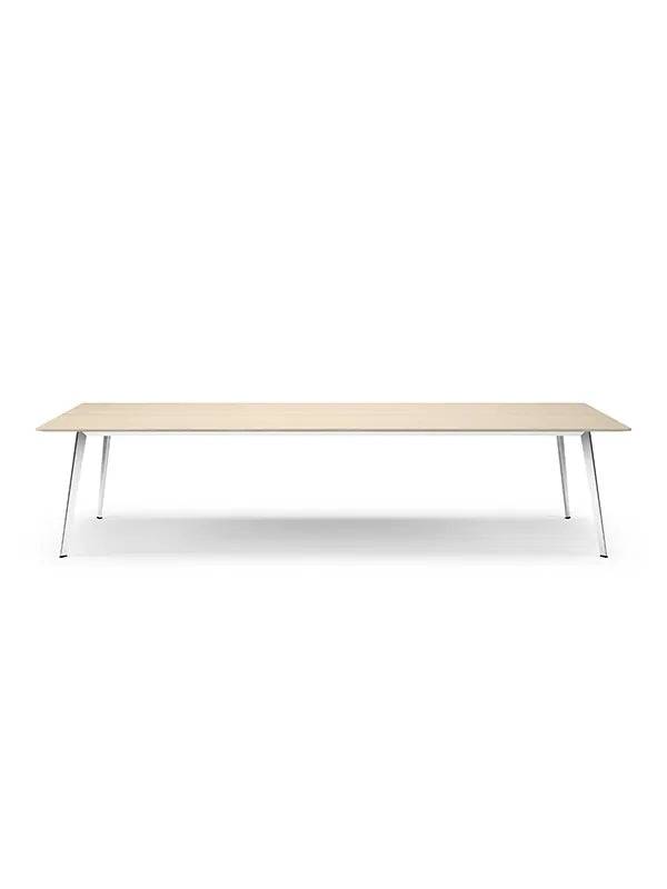 JW3012 bord fra Montana Massivt eg / Aluminium (poleret) - Jacobsen Plus