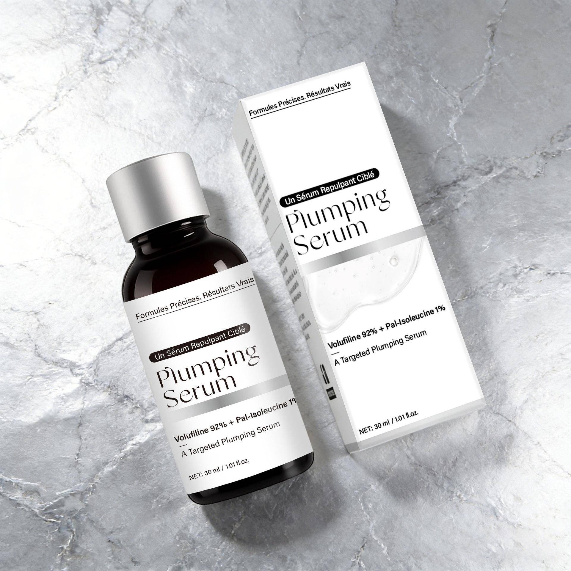 1-5x Volufiline Serum, Volufiline Serum Under Ögonen, Ampull för Förbättrad Hudelasticitet Ansikte Kropp Fina Linjer Fuktgivande Textur