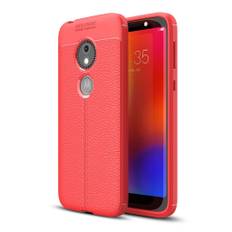 Motorola Moto E5 Play litchi case - Red