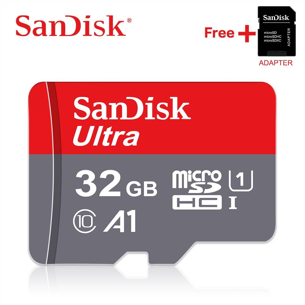Sandisk a1 minneskort 256gb 200gb 128gb 64gb 98mb/s 32gb 16gb micro sd-kort klass 10 uhs -1 flash-kortminne microsd tf / sd-kort