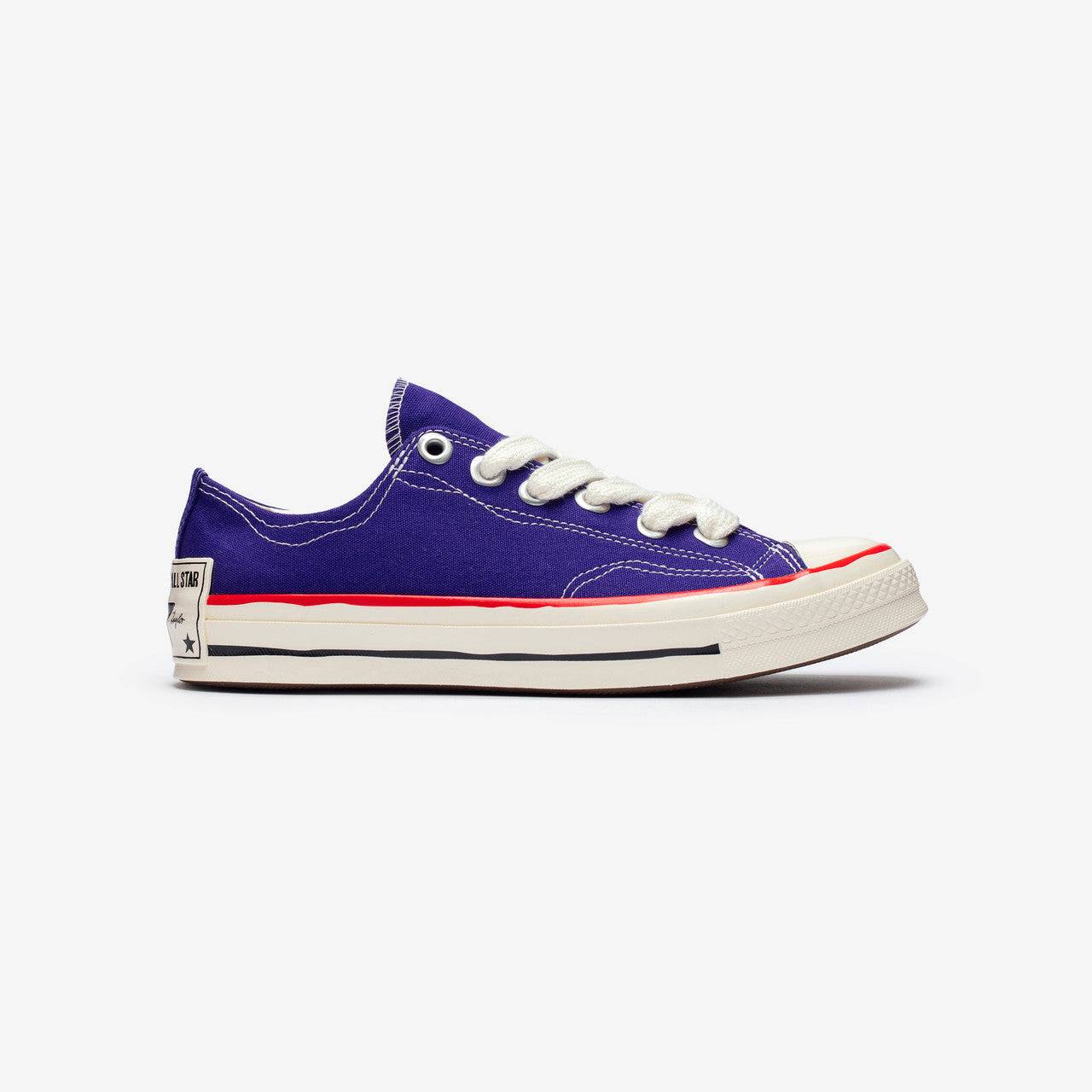 Converse Chuck 70 Ox - COURT PURPLE/EGRET/RED - unisex - 5