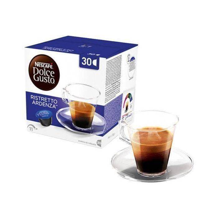 NESCAFÉ Dolce Gusto RISTRETTO ARDENZA Café (kapsel) 210 g lakrits, torkad frukt, enbär arabica, robusta förpackning om 30