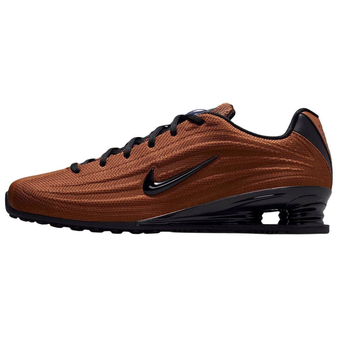 Nike Shox Z Bekväm Passform Livsstil Vardagsskor Unisex Vardagsskor Brun HQ7540-201 37.5