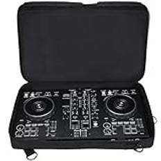 CBDYWVR Bärväska för Pioneer DDJ 400/DDJ FLX4/DDJ 200/DDJ SB2 SB3/Roland DDJ 202 och Inpulse 300 Controller Ttavel Bag med justerbar axelrem