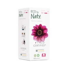 Eco by Naty Økologiske Tamponer med indføringshylster Super