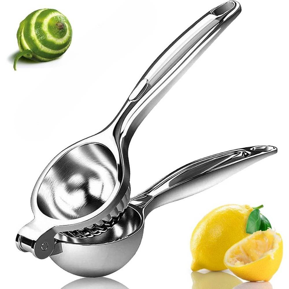 Stainless Steel Lemon Juicer Manual Citrus Juicer | Corrosion-resistant Dishwasher-safe Citrus Squeezer |for Lemons Limes More