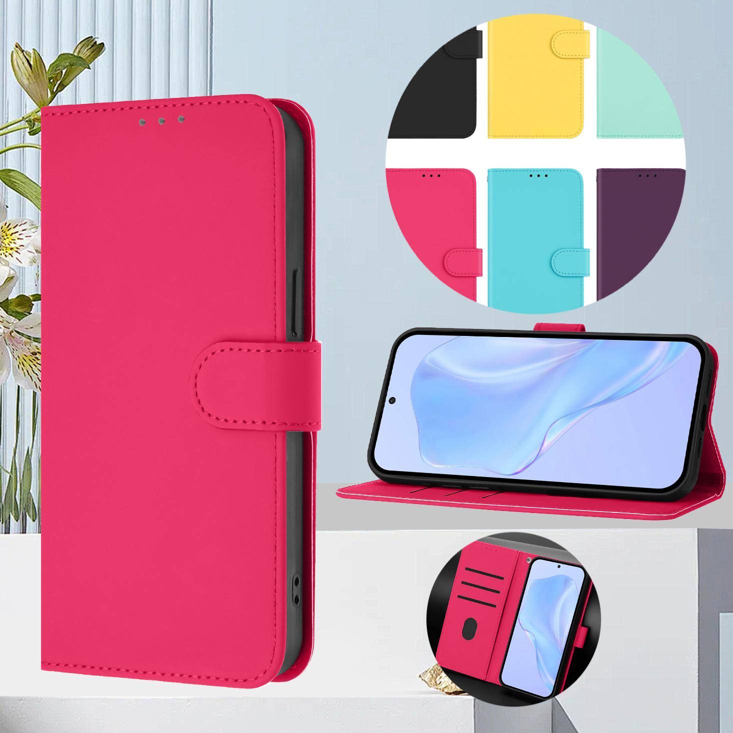 Fodral för Honor 200 90 80 70 60 50 Pro Lite Smart GT SE 5G Fodral Cover coque Fällbart Plånbok Telefonfodral Sunjolly för Honor 200 Fodral