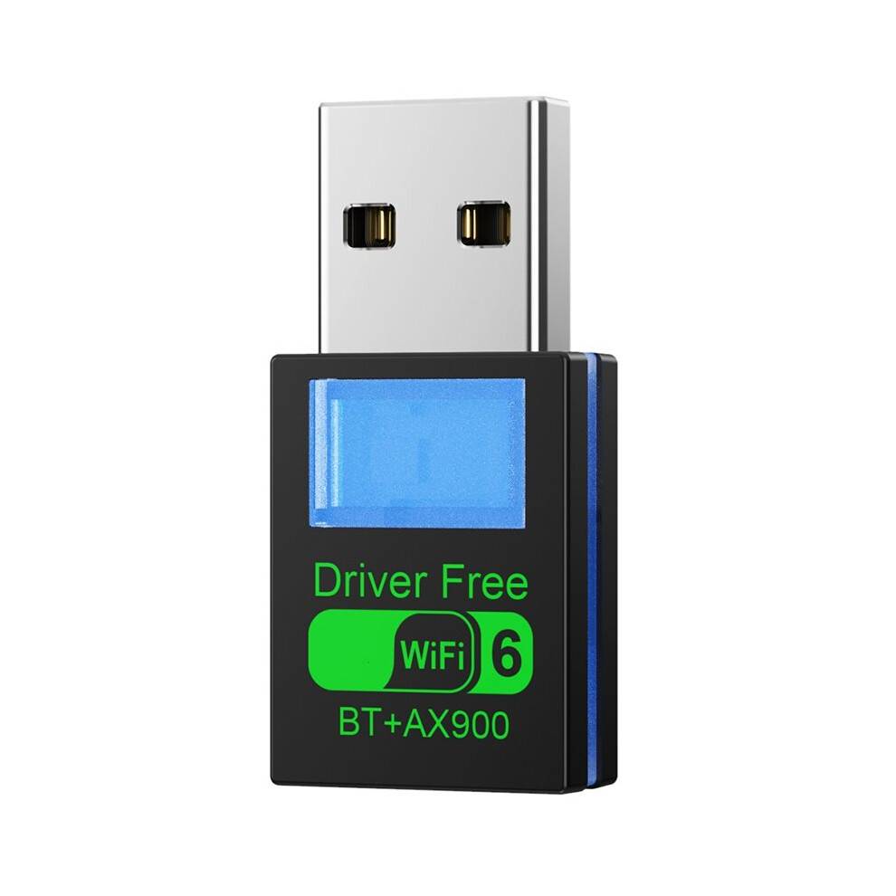 PC-Optimized AX900 WiFi 6 Adapter- Driver-Free Wireless Network Card 5.4, Dual Band 2.4G/5GHz& High-Speed