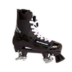 Supreme Turbo 33 Nylon Side-by-side Rulleskøjter - Black, Black / 35EU