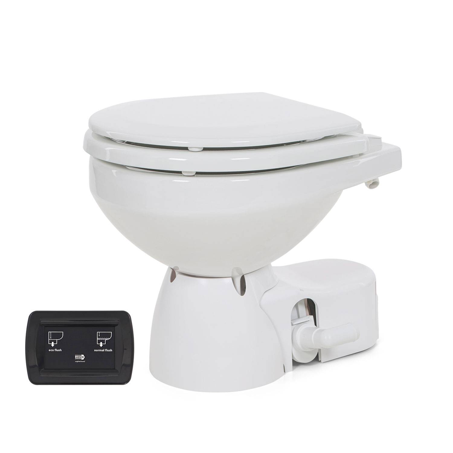JABSCO QUIET FLUSH E2 COMPACT (välj modell: QF E2 Toalett pump Compact 24V)