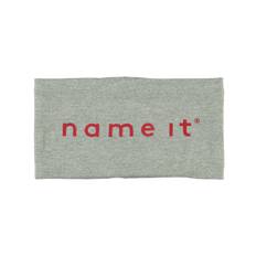 NAME IT MAXI LOGO HÅRBÅND - Grey Melange