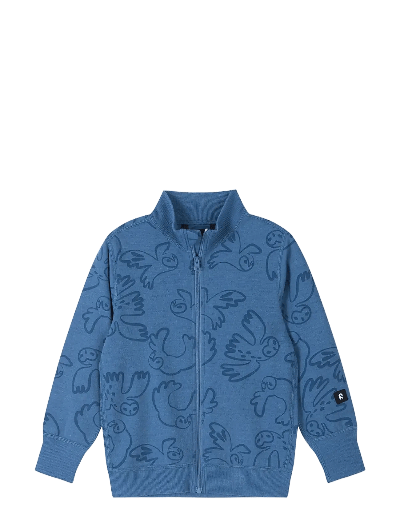 Reima Wool Sweater, Mahin - Blue - 122