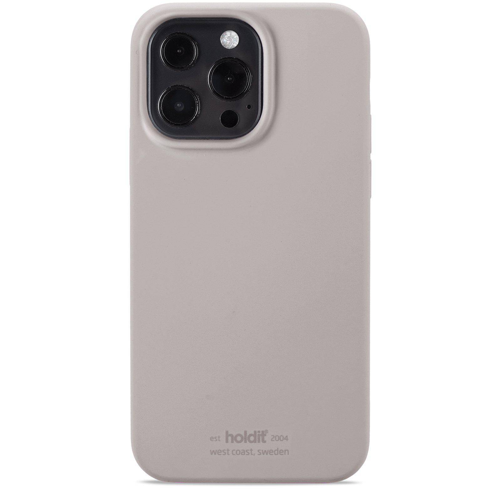 Holdit Silikonskal iPhone 13 Pro Max Taupe