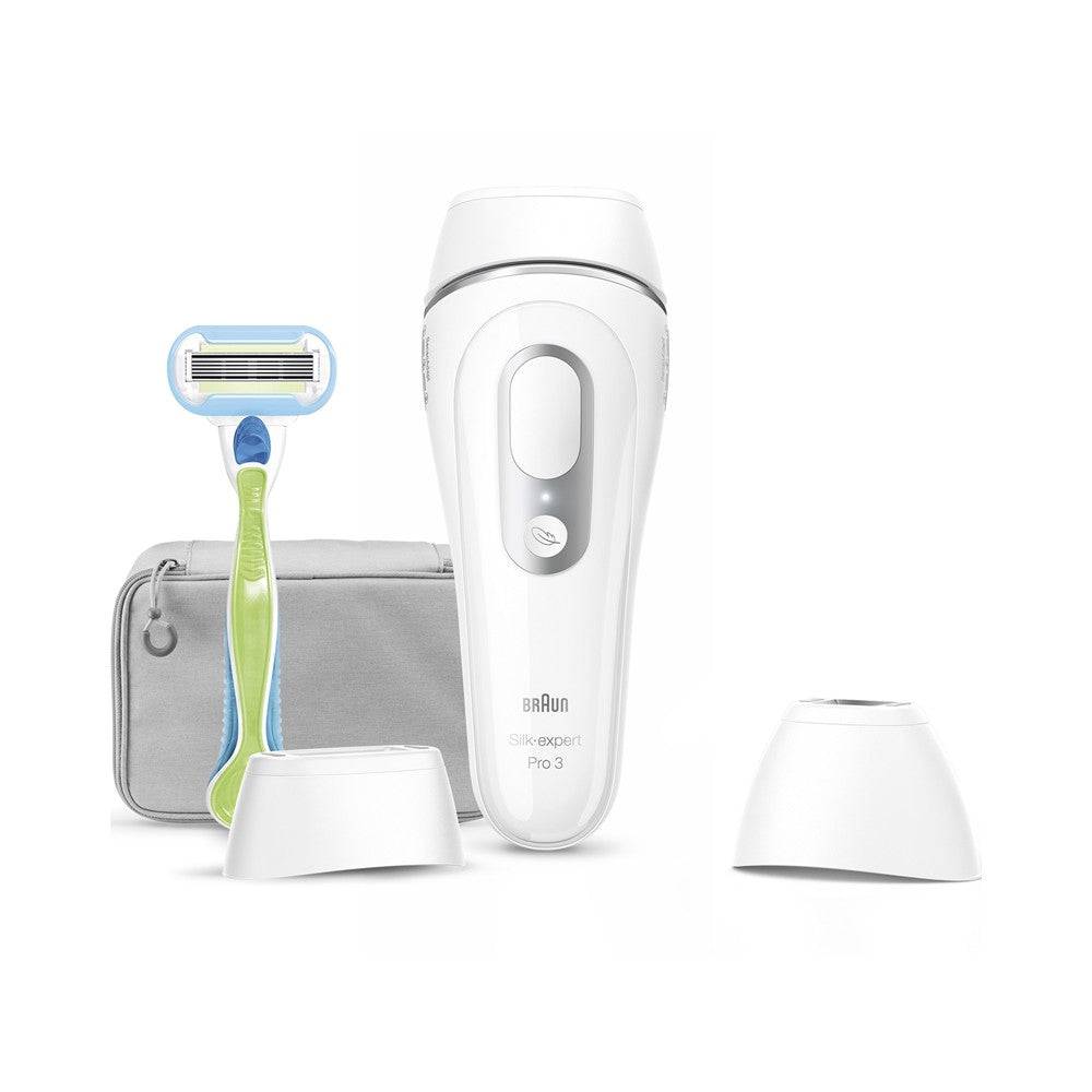 Braun Silke-expert PRO 3 IPL3122 IPL-epilator för kropp, ansikte, bikinilinje och armhålor
