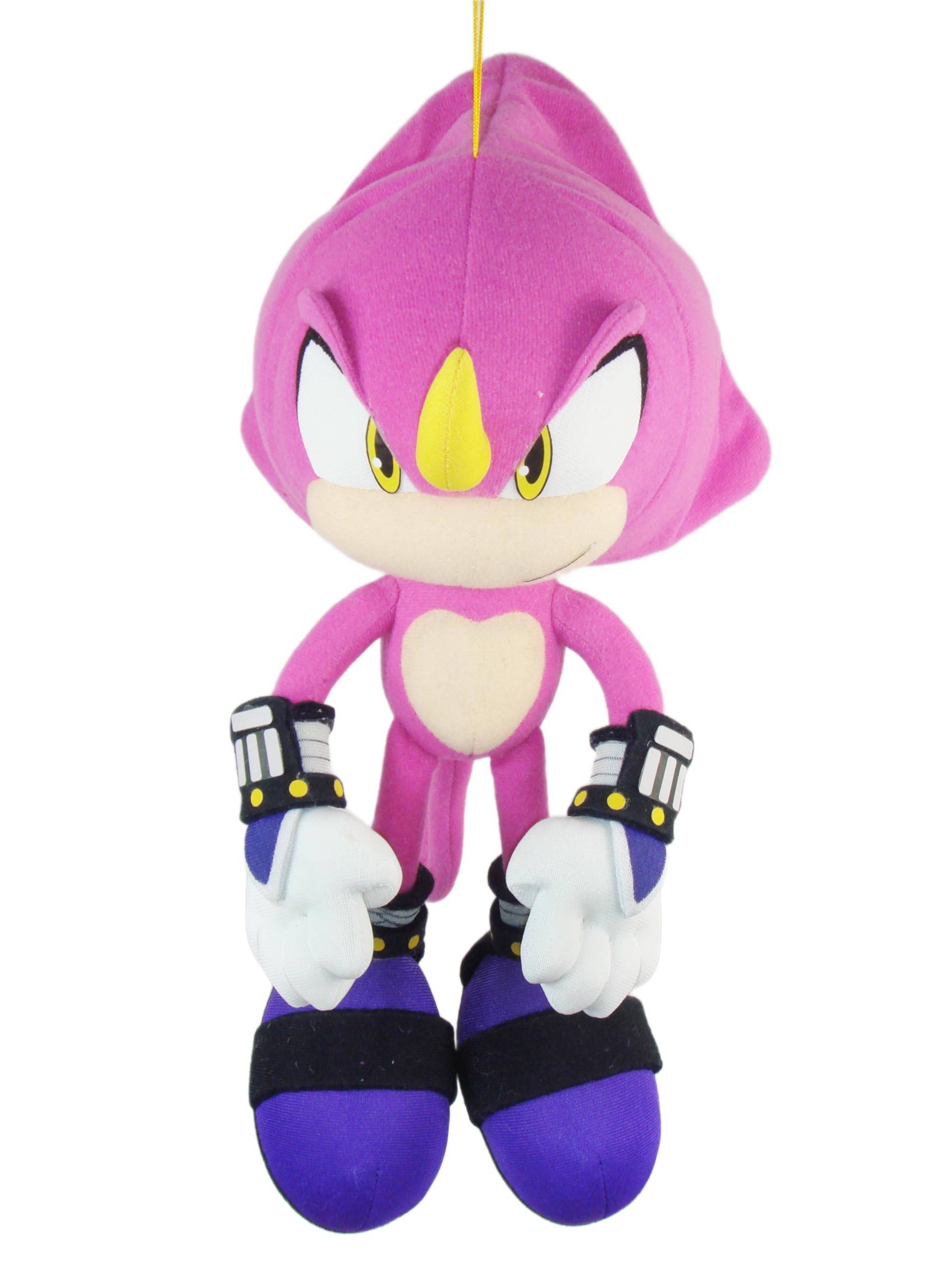Sonic the Hedgehog Espio the Chameleon Plush Toy Tall - 10.5