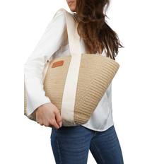 Lovelies Peppino Jute BAG With Cotton Handles 45 X 40 CM OS - Skuldertasker Bomuld hos Magasin