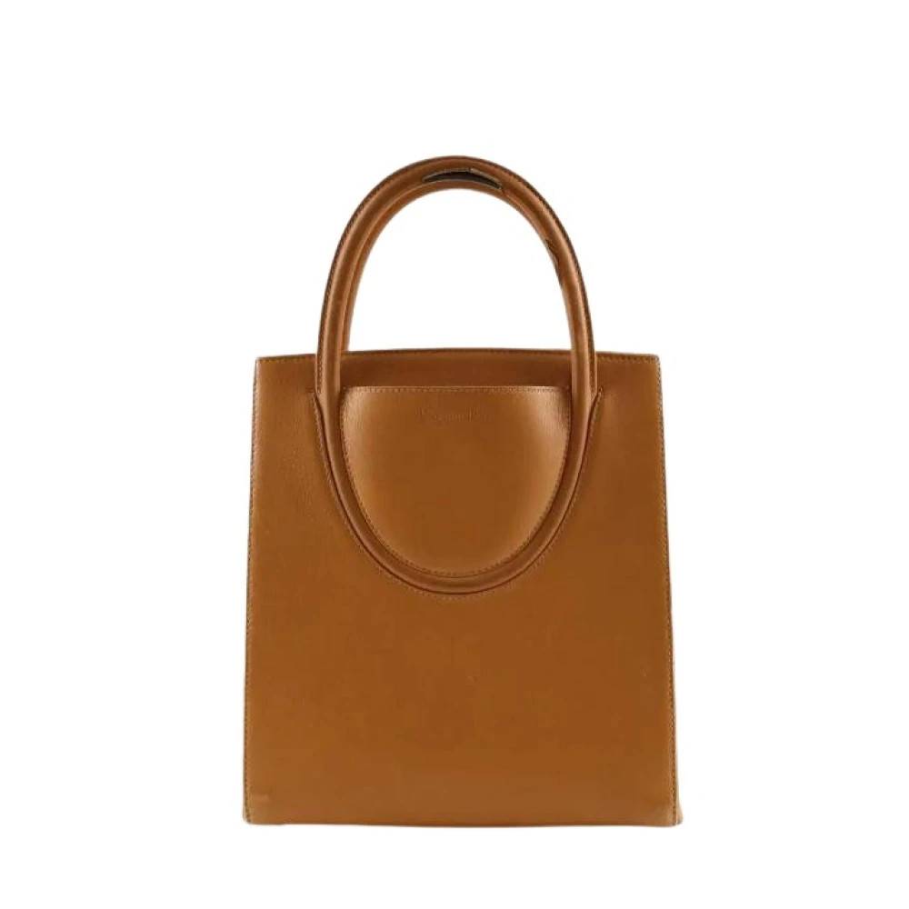 Dior Vintage Pre-owned Vintage Håndtaske - Vintage - Dame - Brun - ONE SIZE - Læder