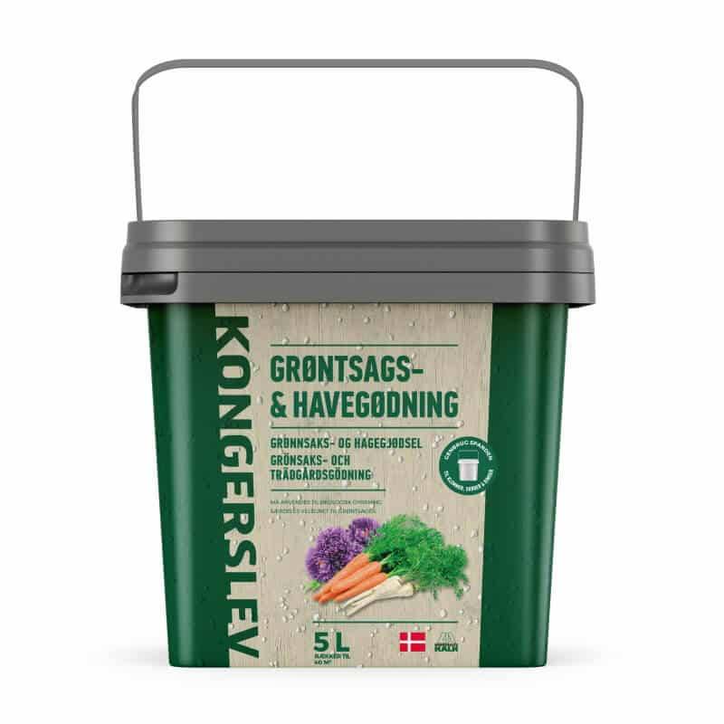 Grøntsags- og haveggødning 5 liter NPK 10-2-7.