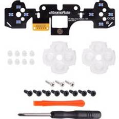 eXtremeRate Original Game Accessories Custom Tactile Dpad Action Buttons Upgraded Face Click Kit For Joystick PS5 Controller Mod