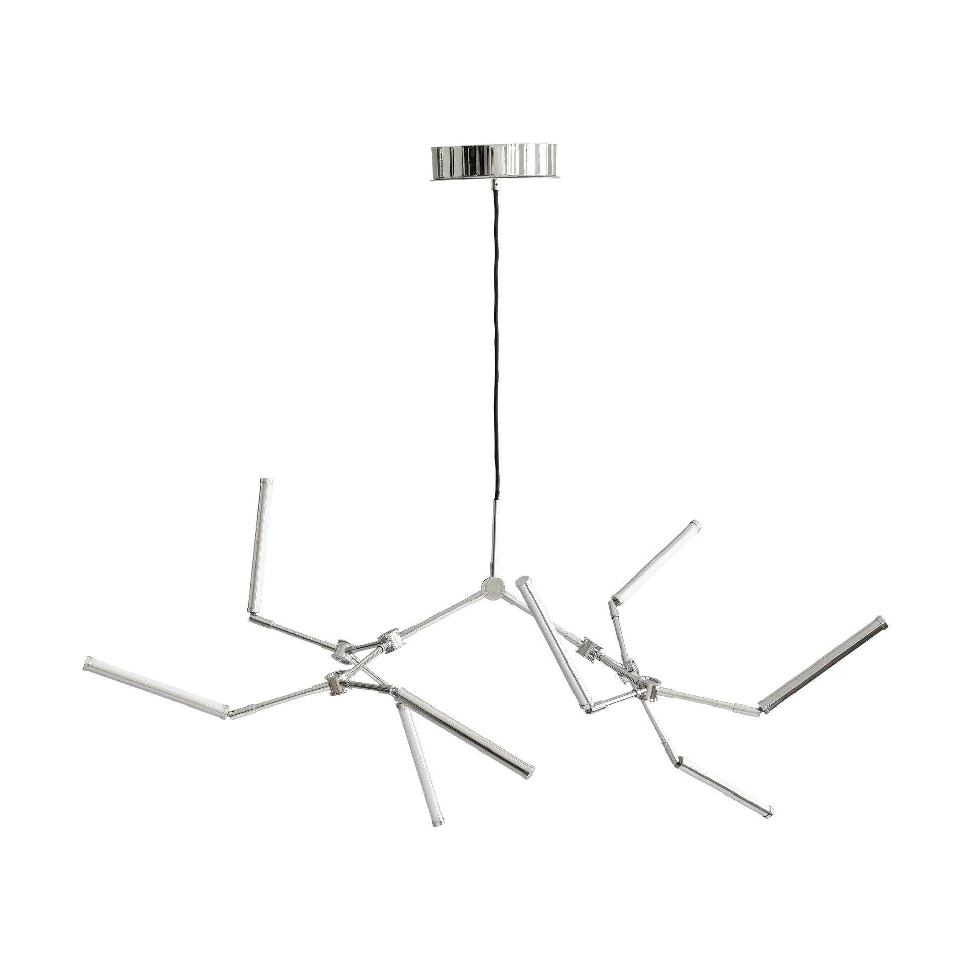 101 Copenhagen Stick chandelier takkrona mini Chrome - Silverfärgad