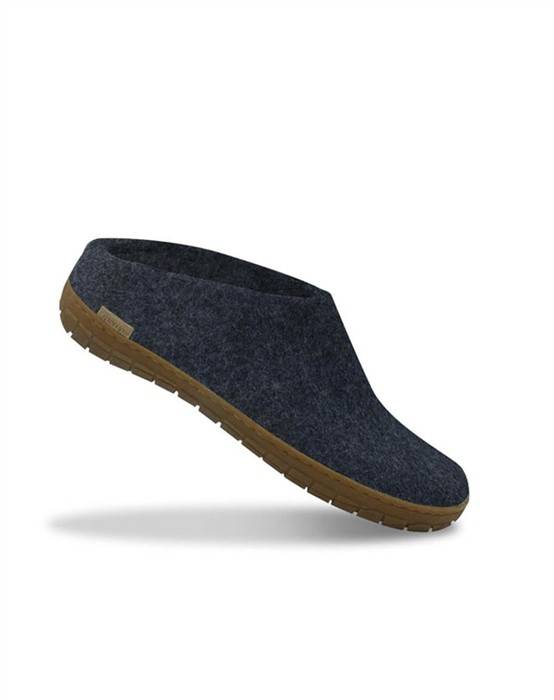 Tøffel - Denim - Honey Naturgummisål