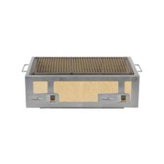 Bordsgrill/Konrogrill med rostfri ram, XL 92 x 35,5 cm - Kasai