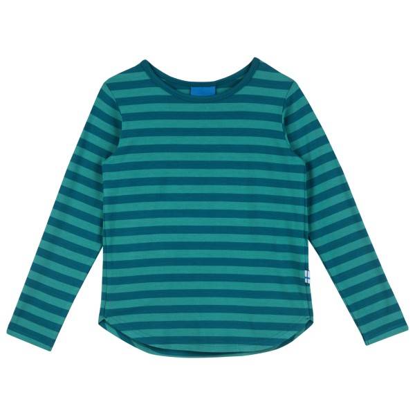 Finkid Kid's Merisilli Longsleeve Barn Storlek 90/100 Färg turkos