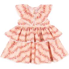 Konges Sløjd Bella Frill Dress Gots Str 2Y - P99063 Kjoler Bomuld hos Magasin