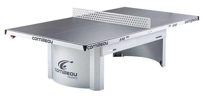 Cornilleau CAMPUS Outdoor GRÅ - Udendørs bordtennisbord - Ideelt til institution & campingplads