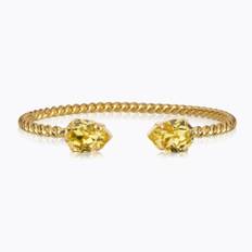 Caroline Svedbom Mini Drop Armband, ReCreated™ Dark Jonquil - Guld