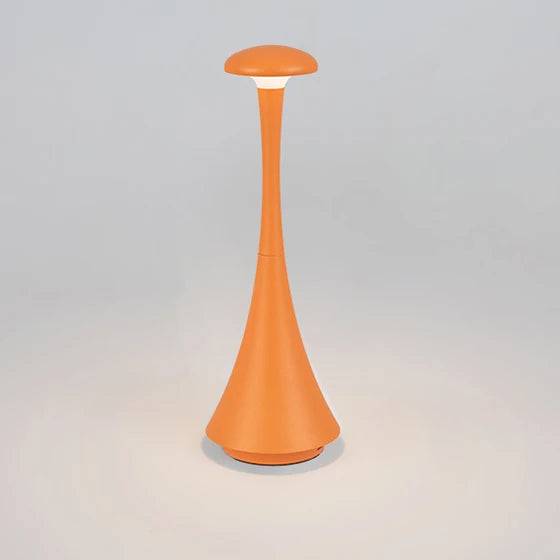 LumenMush - Stilig Dimbart Lampa för Sovrummet - Orange mat / Förändringsbar