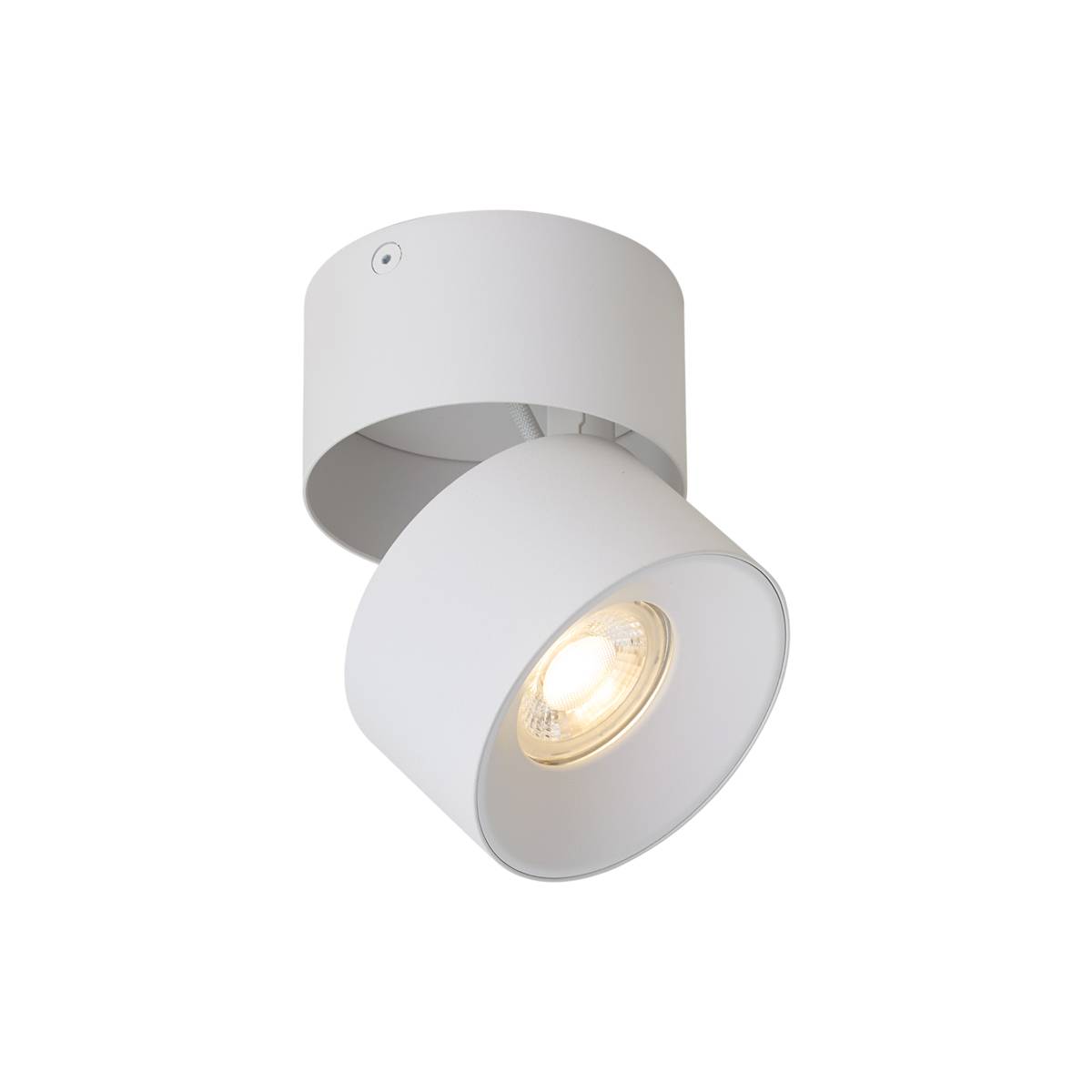 Moderne påbygningsspot hvid GU10 50mm vipbar - Echo