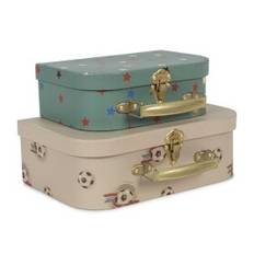 2 PACK SUITCASE | OFF WHITE/KICK IT