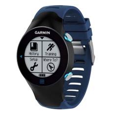 Garmin Forerunner 610 silikoneurrem - mørkeblå