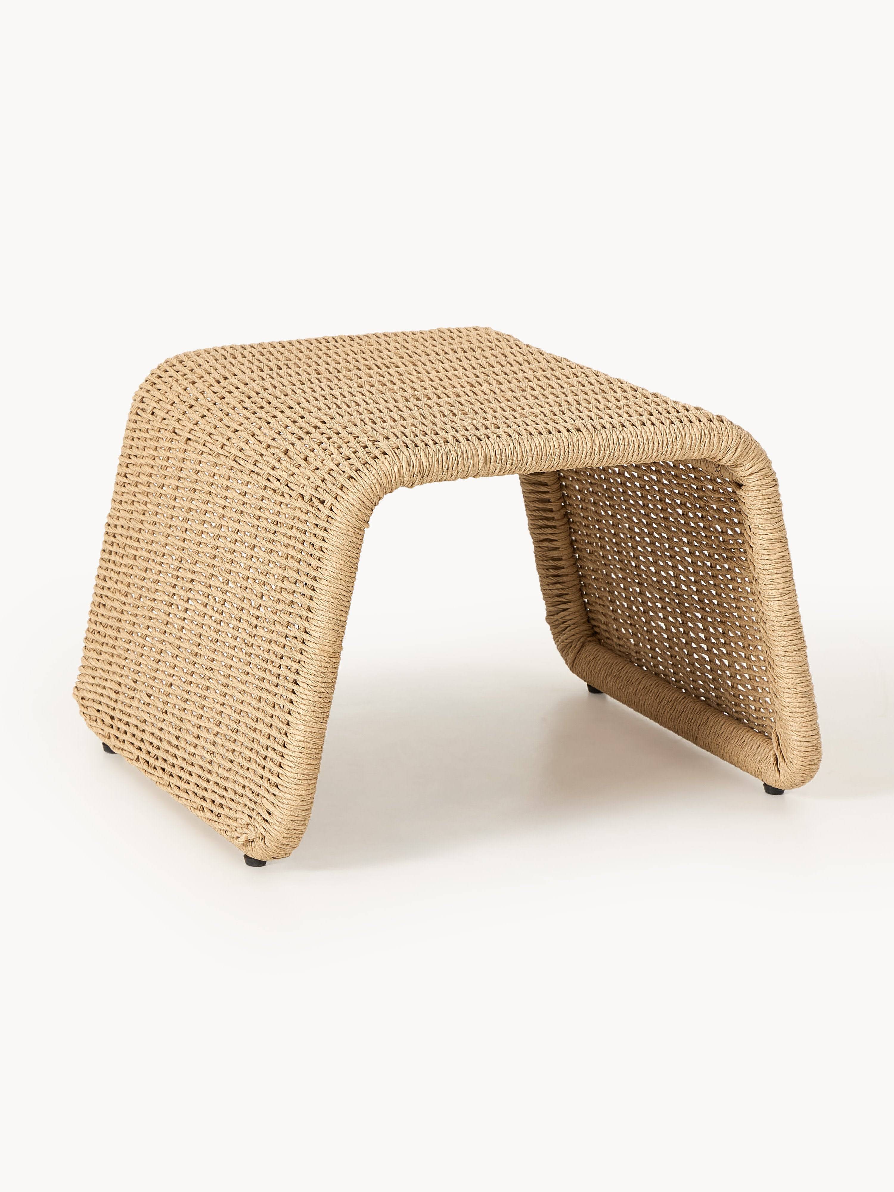 Trädgårdspall i Polyrattan Hank