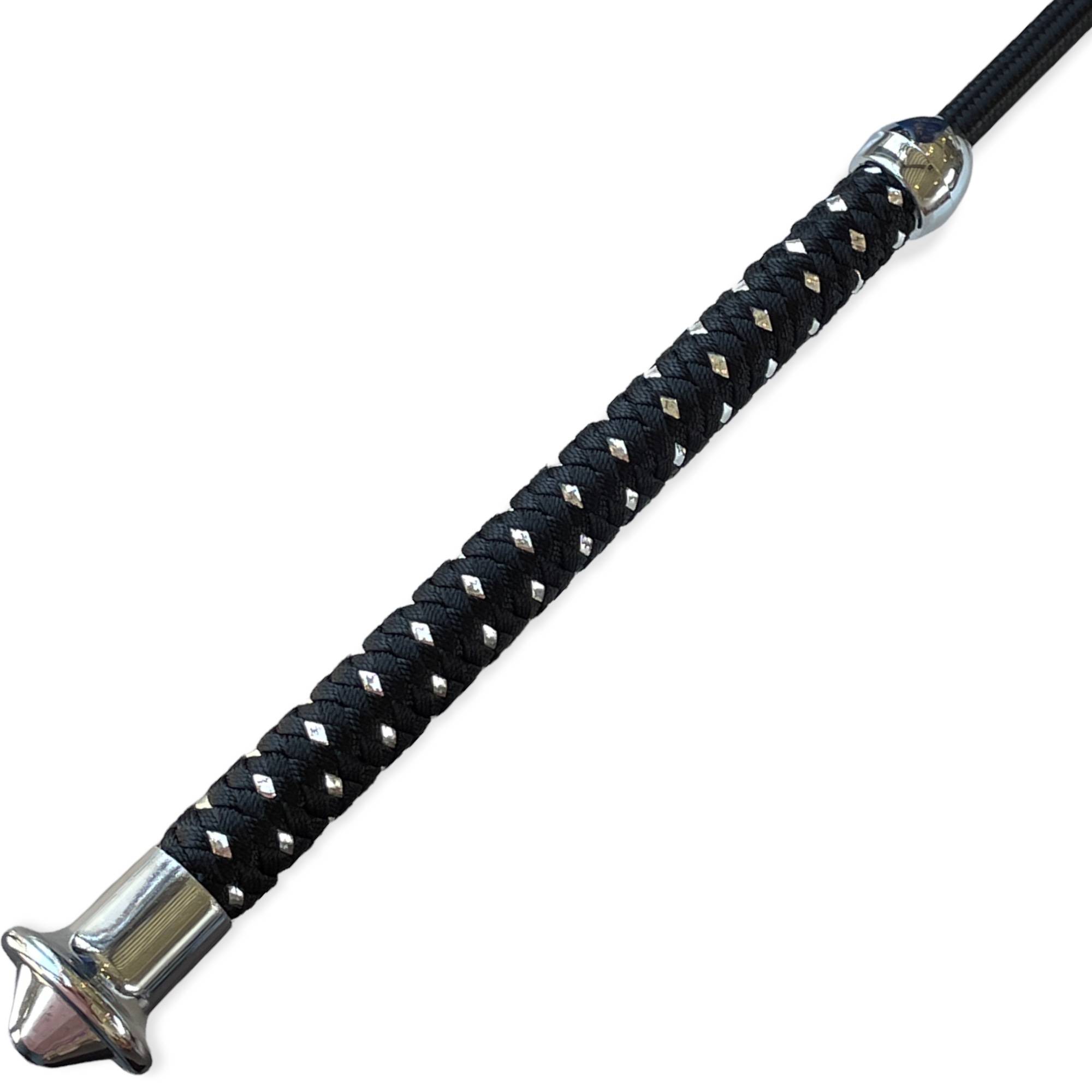HKM Pisk - Silver - Sort 130 cm