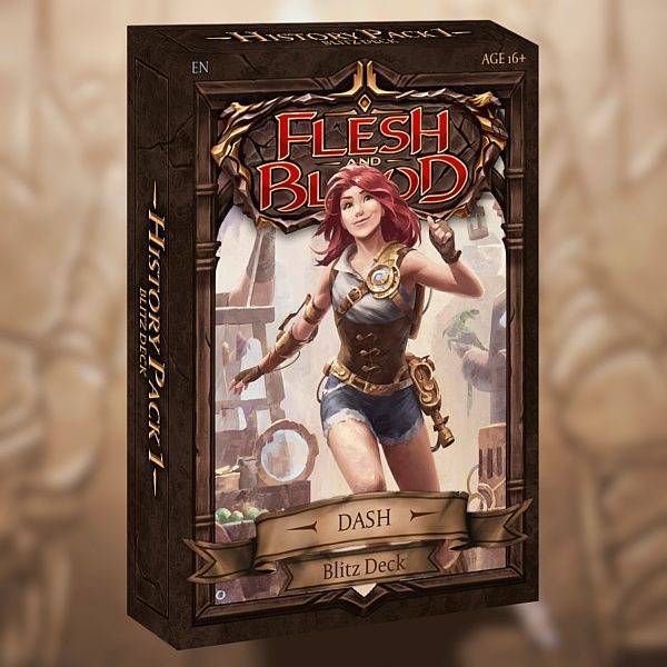 Flesh and Blood TCG: History Pack 1 - Blitz Deck: Dash (Mechanologist)