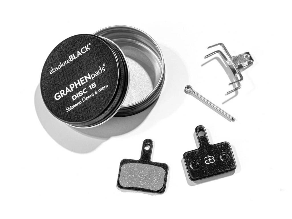 AbsoluteBlack GRAPHENpads til Shimano Deore.