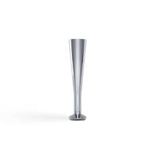 Sängben Design 4p | Krom 18 cm - Krom, Grå