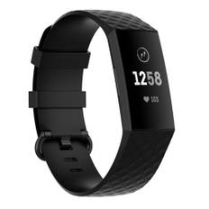 Vattentätt Fitbit Charge 4 etc. band- Svart