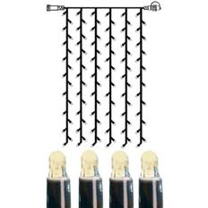System LED gardin varmvit 102 ljus 1x2m
