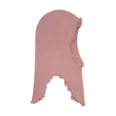 Minymo Balaclava Ribbad Old Rose